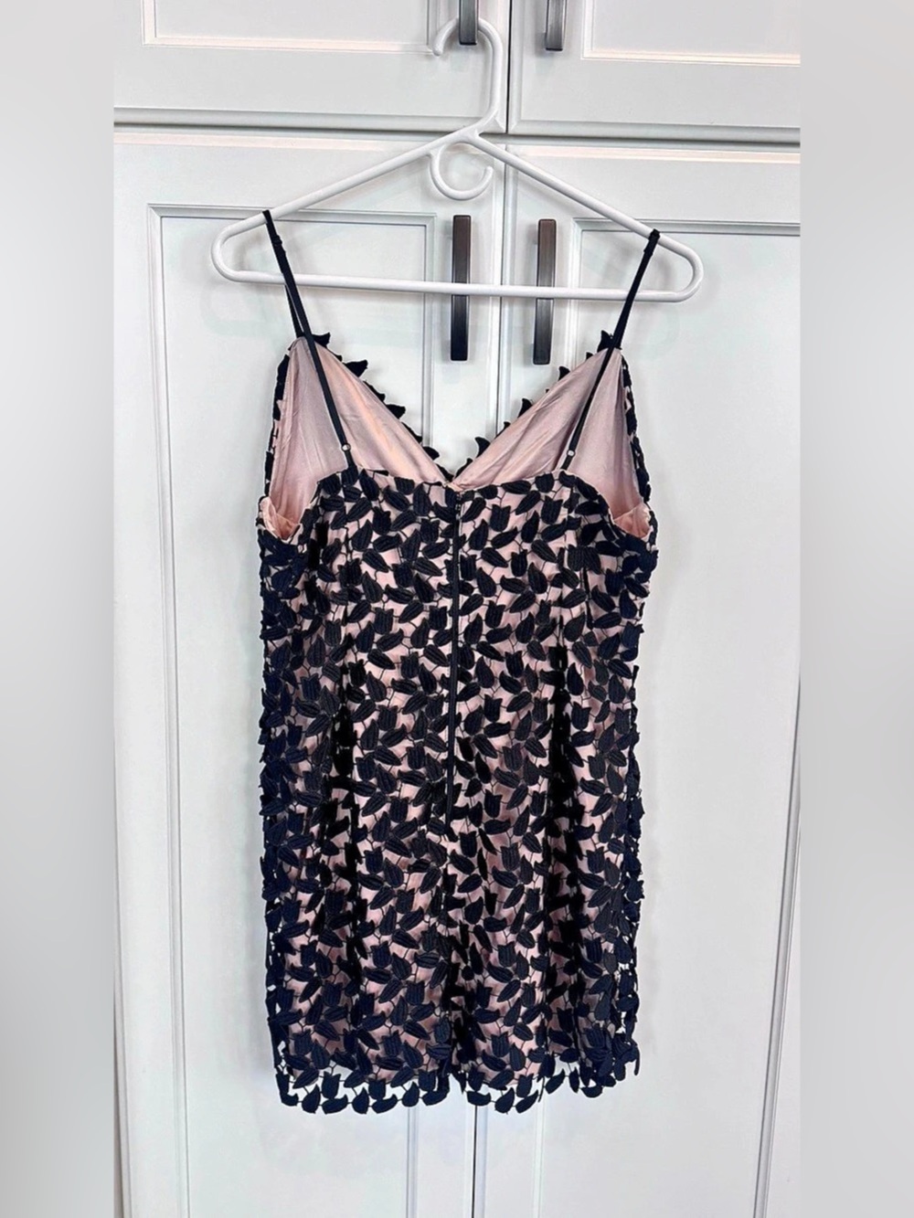 NWOT Bardot Flora Lace Dress Floral Mini Dress Black Dress - Size 10 - Picture 2 of 4